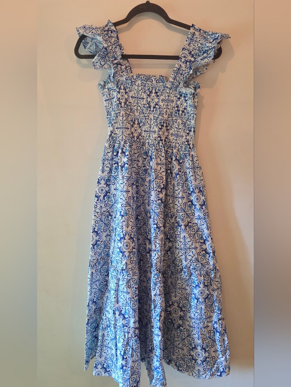 Hill House Blue and White Nap Dress